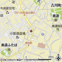 岐阜県美濃市2444周辺の地図