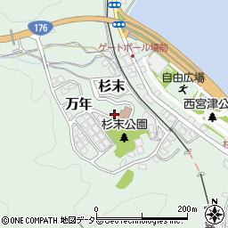 京都府宮津市万年1104周辺の地図
