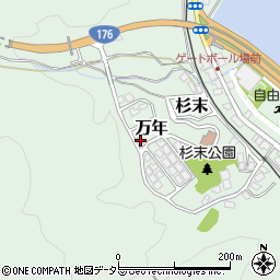 京都府宮津市万年1119周辺の地図