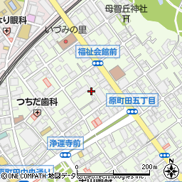 東京都町田市原町田5丁目3周辺の地図