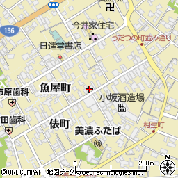 岐阜県美濃市2244周辺の地図