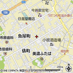 岐阜県美濃市相生町2238周辺の地図