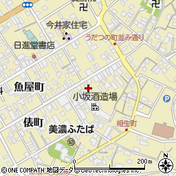 岐阜県美濃市2271周辺の地図