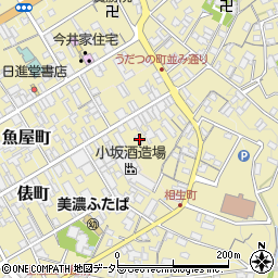 岐阜県美濃市常盤町2275-1周辺の地図