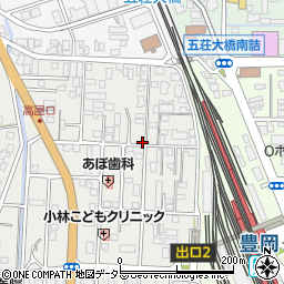 兵庫県豊岡市高屋938-2周辺の地図