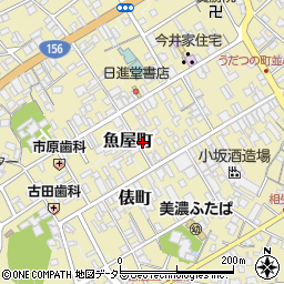 岐阜県美濃市2195周辺の地図