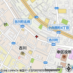 ローソン古川町店周辺の地図