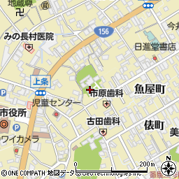 岐阜県美濃市2033周辺の地図
