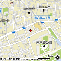 東京都大田区南六郷2丁目32周辺の地図