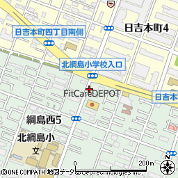 ＢＯＯ＋Ｈ周辺の地図