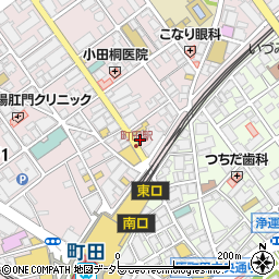 蒙古タンメン中本 町田店周辺の地図