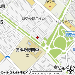 おゆみ野パークハウス５番館周辺の地図