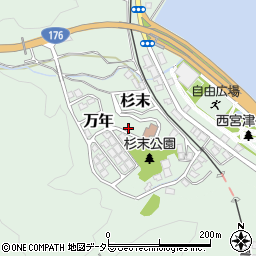 京都府宮津市万年1106周辺の地図