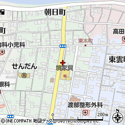 鳥取県境港市東本町38周辺の地図