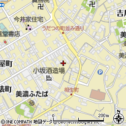 岐阜県美濃市2284周辺の地図