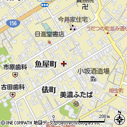 岐阜県美濃市2229周辺の地図