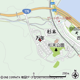 京都府宮津市万年1115周辺の地図