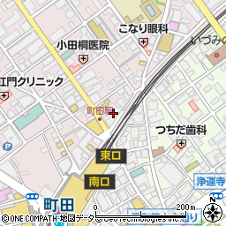 りそな銀行町田中央支店周辺の地図