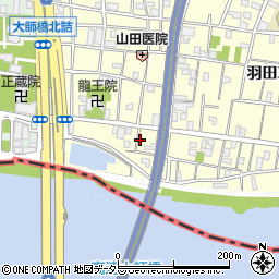 東京都大田区羽田2丁目31周辺の地図