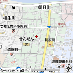 鳥取県境港市東本町56周辺の地図