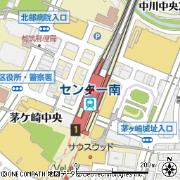 レカミエセンター　南駅店周辺の地図