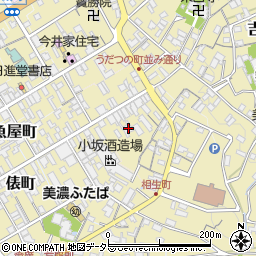 岐阜県美濃市2279周辺の地図