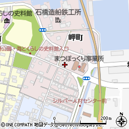 鳥取県境港市岬町45-49周辺の地図