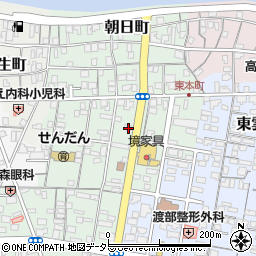 鳥取県境港市東本町41周辺の地図