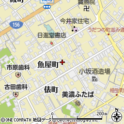 岐阜県美濃市2220周辺の地図
