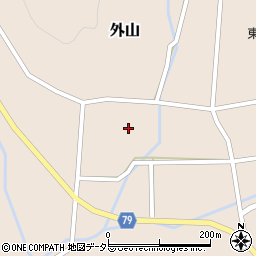 岐阜県本巣市外山1257周辺の地図