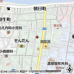 鳥取県境港市東本町42周辺の地図