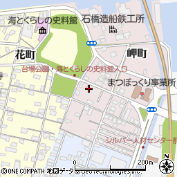 鳥取県境港市岬町33-1周辺の地図