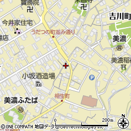 岐阜県美濃市2445周辺の地図
