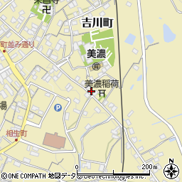 岐阜県美濃市3040周辺の地図