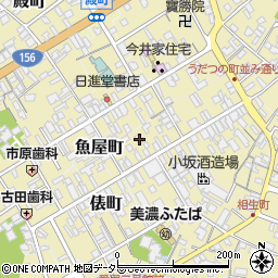 岐阜県美濃市2236周辺の地図