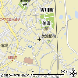岐阜県美濃市吉川町2404周辺の地図