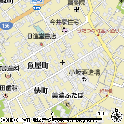 岐阜県美濃市相生町2247周辺の地図