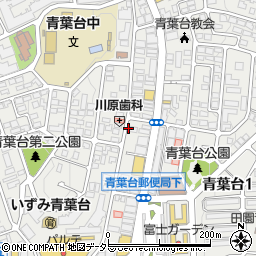 神奈川県横浜市青葉区青葉台周辺の地図
