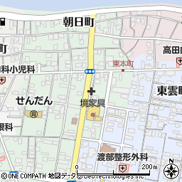 鳥取県境港市東本町44周辺の地図