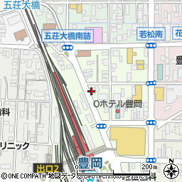 ハラサイクル周辺の地図