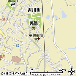 岐阜県美濃市3041周辺の地図