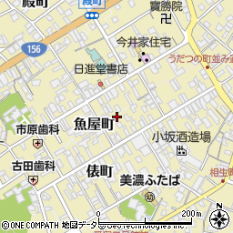 岐阜県美濃市2219周辺の地図