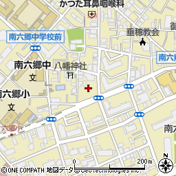 東京都大田区南六郷2丁目29周辺の地図