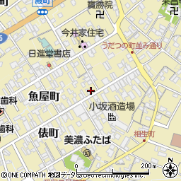 岐阜県美濃市2264-2周辺の地図