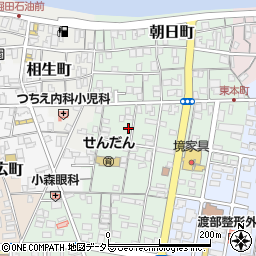 鳥取県境港市東本町76周辺の地図