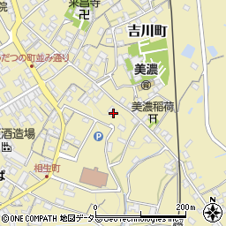 岐阜県美濃市2401周辺の地図