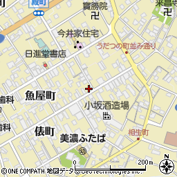 岐阜県美濃市2265周辺の地図