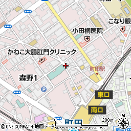 ワインダイニング 「街角グラス」 町田周辺の地図