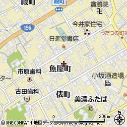 岐阜県美濃市2192周辺の地図