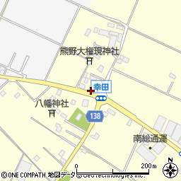 幸田周辺の地図